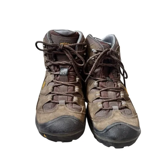 Keen Durand Mid WP Waterproof Hiking Backpacking Boots Men's US 11.5 Lace Up