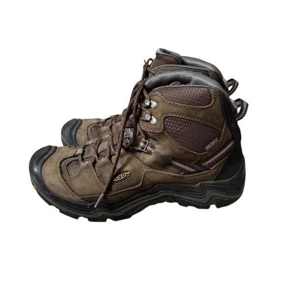 Keen Durand Mid WP Waterproof Hiking Backpacking Boots Men's US 11.5 Lace Up