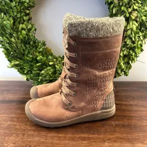 Keen Fremont Lace Up Tall Waterproof Winter Boots‎ 7.5