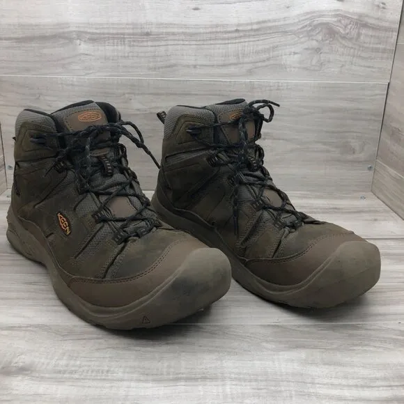 Keen Hiking Boots Mens 15 Circadia Brown Leather Lace Up Outdoor Shoes