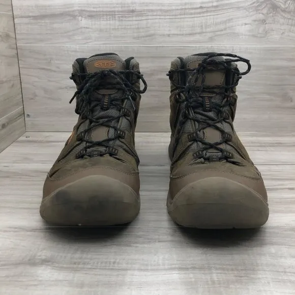 Keen Hiking Boots Mens 15 Circadia Brown Leather Lace Up Outdoor Shoes
