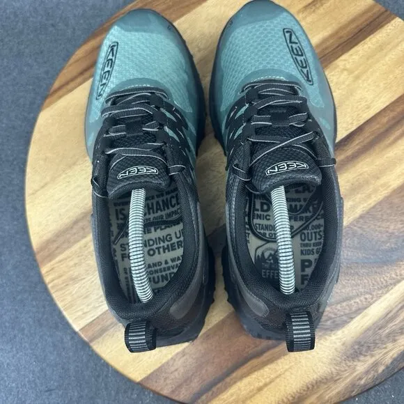Keen Men's Zionic Waterproof Hiking Shoes 1028182 Teal Black Gray Size 9.5