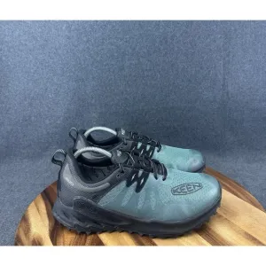 Keen Men's Zionic Waterproof Hiking Shoes 1028182 Teal Black Gray Size 9.5