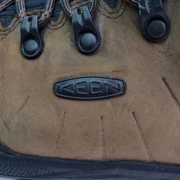 Keen Revel IV Mens Size 12 Brown Leather Polar Insulated Waterproof Hiking Boots