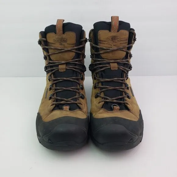 Keen Revel IV Mens Size 12 Brown Leather Polar Insulated Waterproof Hiking Boots
