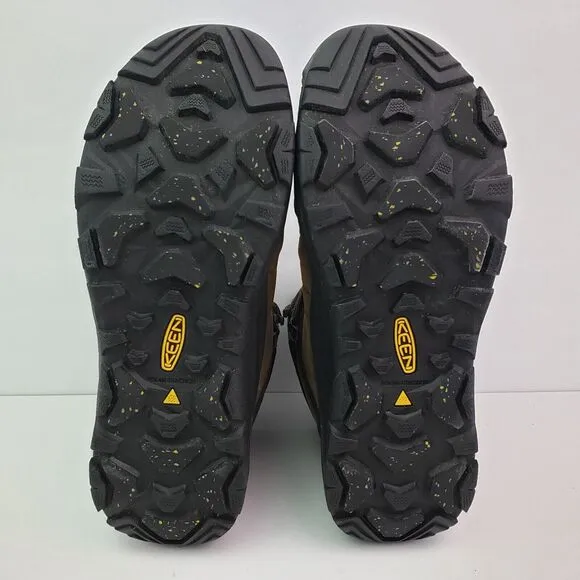 Keen Revel IV Mens Size 12 Brown Leather Polar Insulated Waterproof Hiking Boots
