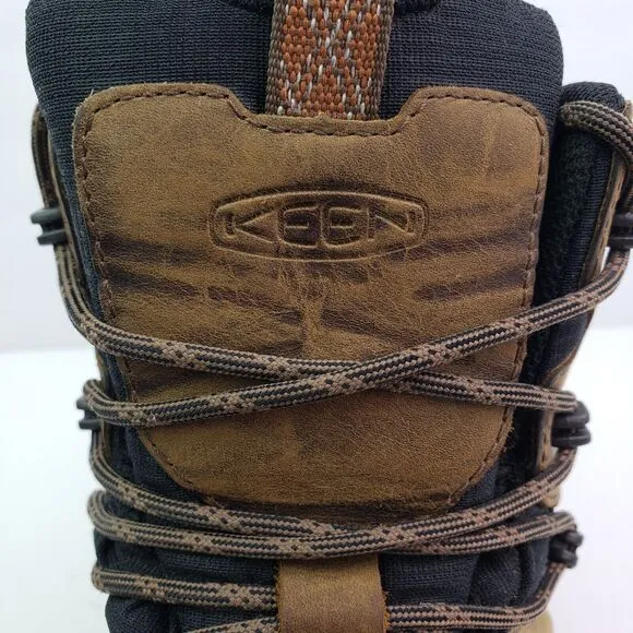 Keen Revel IV Mens Size 12 Brown Leather Polar Insulated Waterproof Hiking Boots