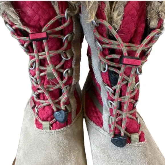 KEEN Wapato Waterproof Faux Fur Winter Boots