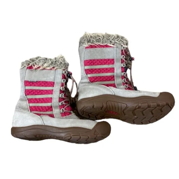 KEEN Wapato Waterproof Faux Fur Winter Boots