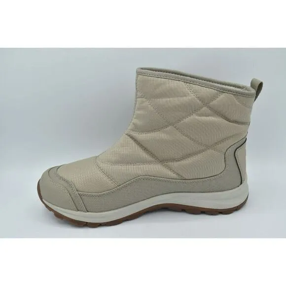 Keen Women Size 8.5 Terradora II Waterproof Ankle Pull On Taupe Birch Snow Boots
