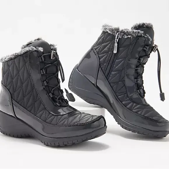 Khombu Waterproof Winter Ankle Snow Boots - Molly NWOT Size:  8M