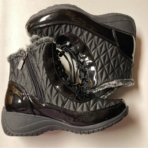 Khombu Waterproof Winter Ankle Snow Boots - Molly NWOT Size:  8M