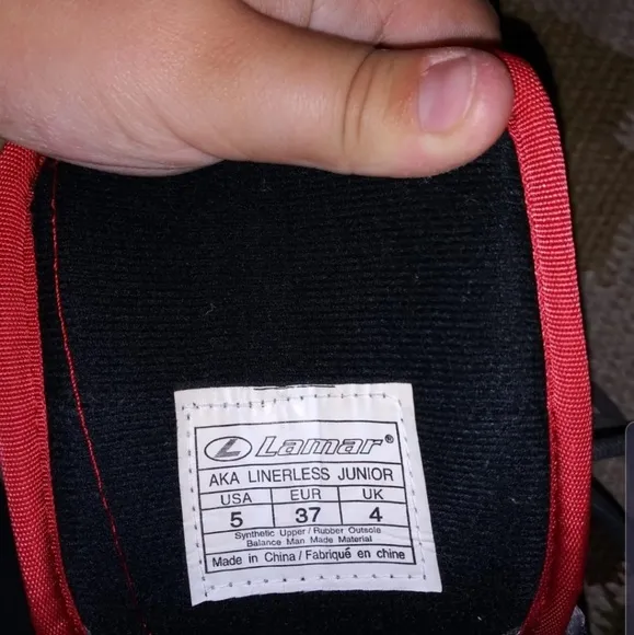 Kids Aka Lamar linerless Junior  Snowboard boots s