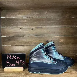 Kids Nike ACG Black Metallic Waterproof Outdoor Winter Duck Boots Size 4.5 Y GUC