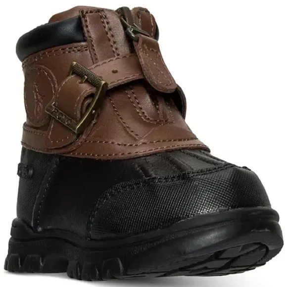 Kids Toddler Ralph Lauren Sz 5 Toddler Colbey Zip Hiking Boots Outdoor NWT