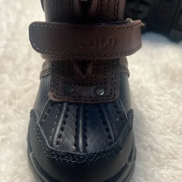 Kids Toddler Ralph Lauren Sz 5 Toddler Colbey Zip Hiking Boots Outdoor NWT