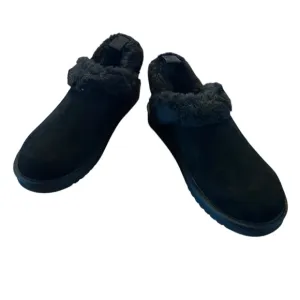 Koolaburra by Ugg Advay Slip On Shoes Black Suede  NEW Size 8