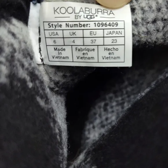 Koolaburra by UGG Black Kinslei Winter Boots Size 6