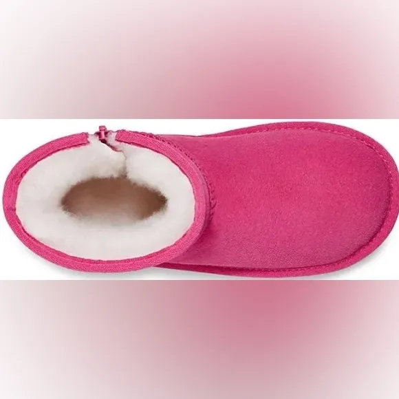 Koolaburra by UGG Girls' Mini Suede Winter Boots