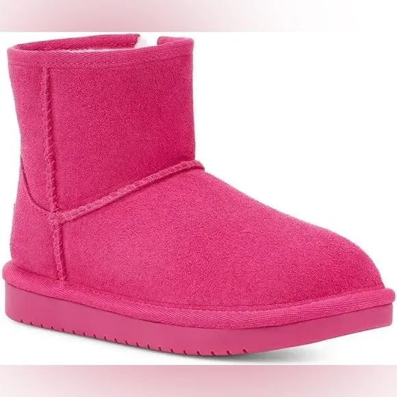 Koolaburra by UGG Girls' Mini Suede Winter Boots