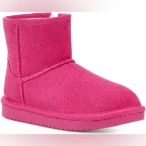 Koolaburra by UGG Girls' Mini Suede Winter Boots