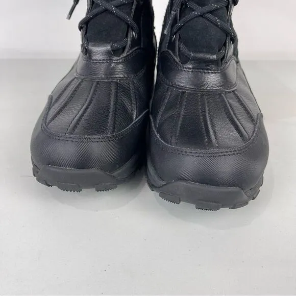 Koolaburra by UGG Imree Black Moto Waterproof Winter Snow Boots Women's Size 9