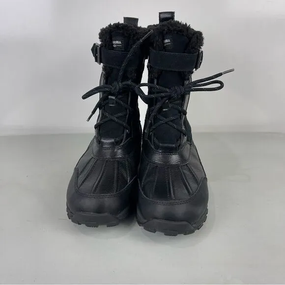 Koolaburra by UGG Imree Black Moto Waterproof Winter Snow Boots Women's Size 9
