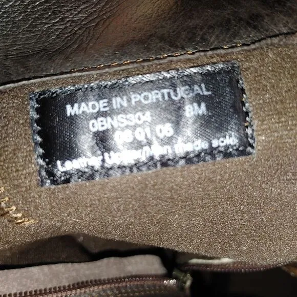L L Bean women's Riding boots portugal leather shoe size 8M