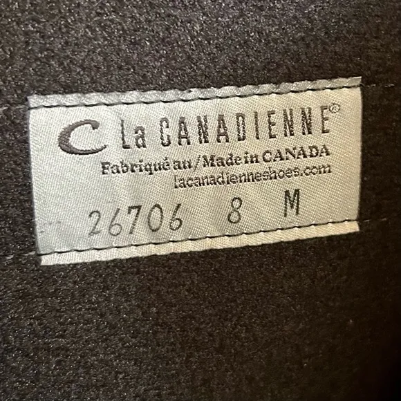La Canadienne Black Suede Passion Equestrian Knee High Waterproof Boots, size 8M