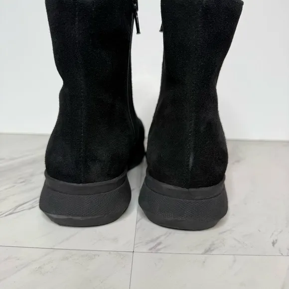 La Canadienne Vira Black Suede Winter Boot 8
