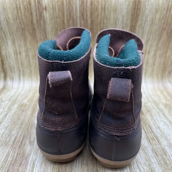 LaCrosse Winter Boots Men's Size 10 Removable‎ Lining Brown Leather Waterproof