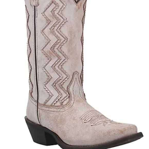 Laredo Audrey Leather Pull-On Boots