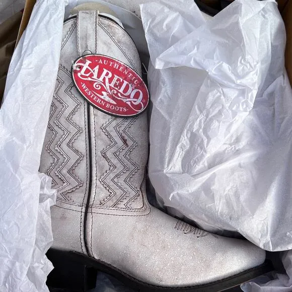 Laredo Audrey Leather Pull-On Boots