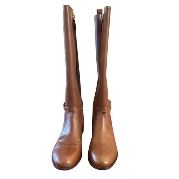 Lauren Ralph Lauren Blayke Tall Leather Riding Equestrian Boots NEW Size 8.5