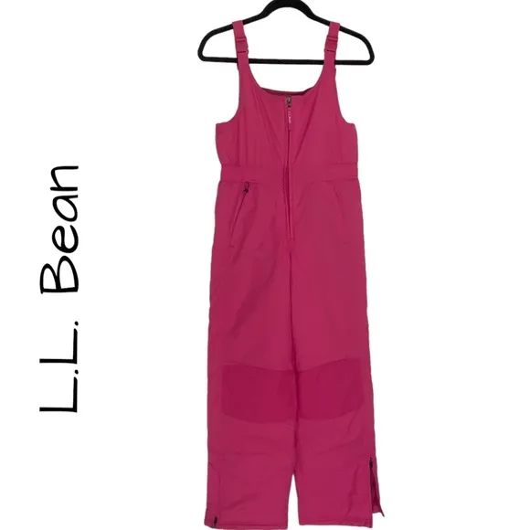 L.L. BEAN Girls Ski Bib, Size 16