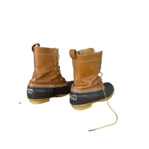 L.L. Bean Mens Brown Made In Maine The Original L.L. Bean Hunting Boots Size 9M