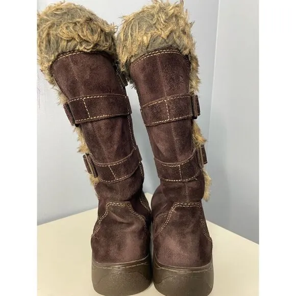 LL Bean Woman’s Waterproof Nordic Casual Boots Zip Sz 8.5