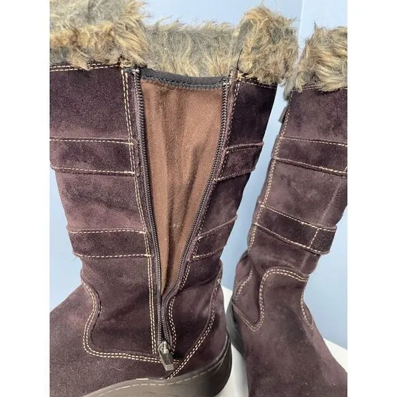 LL Bean Woman’s Waterproof Nordic Casual Boots Zip Sz 8.5