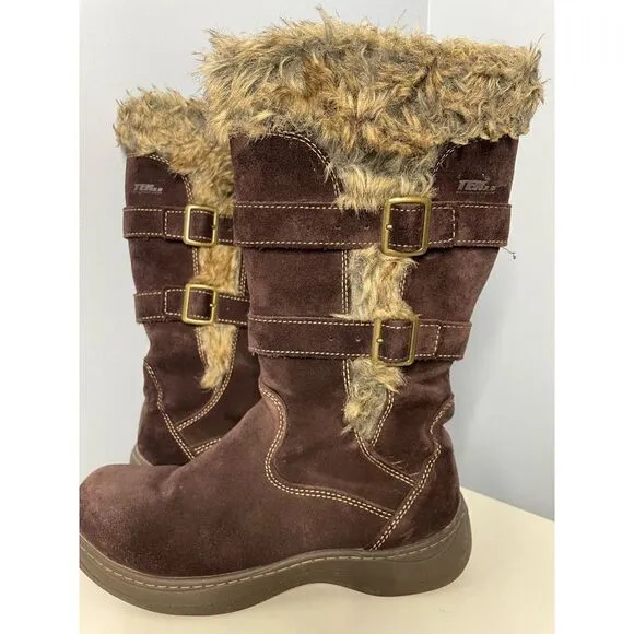 LL Bean Woman’s Waterproof Nordic Casual Boots Zip Sz 8.5