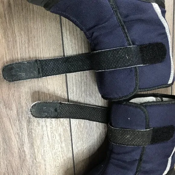 L.L.Bean Northwoods Boots Unisex Toddler‎ Size 9 Navy Blue WInter Snow Boots