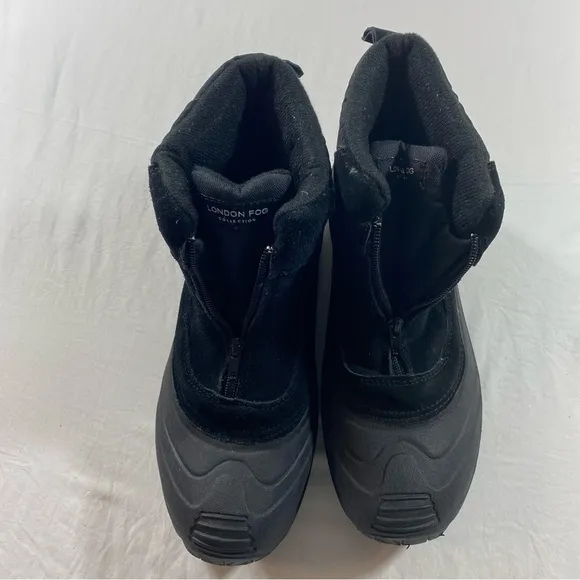 London Fog LFM - HOLBORN  Winter boots Men 8 Leather suede upper Ski Snow Boots