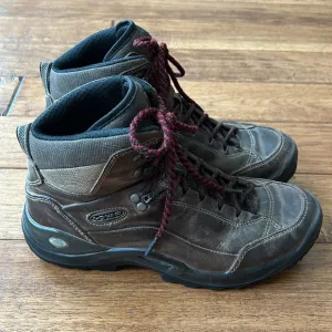 Lowa Strato II Mid Hiking Boots Brown Leather Womens Size 8.5