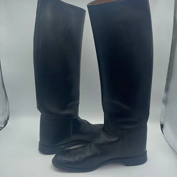 Made in England The Churchill English Leather Riding Boots Equestrian Sz 7.5