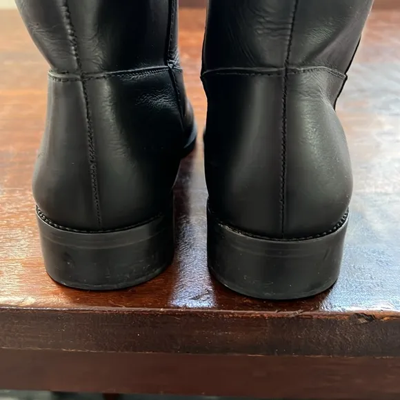 MADEWELL The Allie Timeless Classic Equestrian Feel Knee-High True Black 10