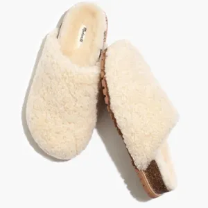 Madewell The Layne Shearling Clog