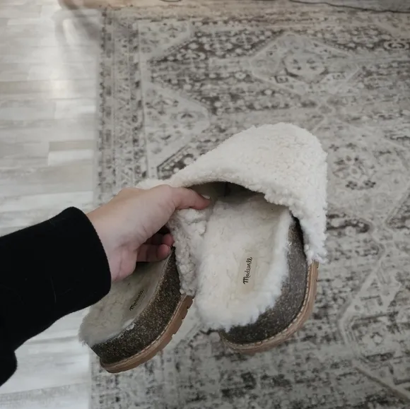 Madewell The Layne Shearling Clog