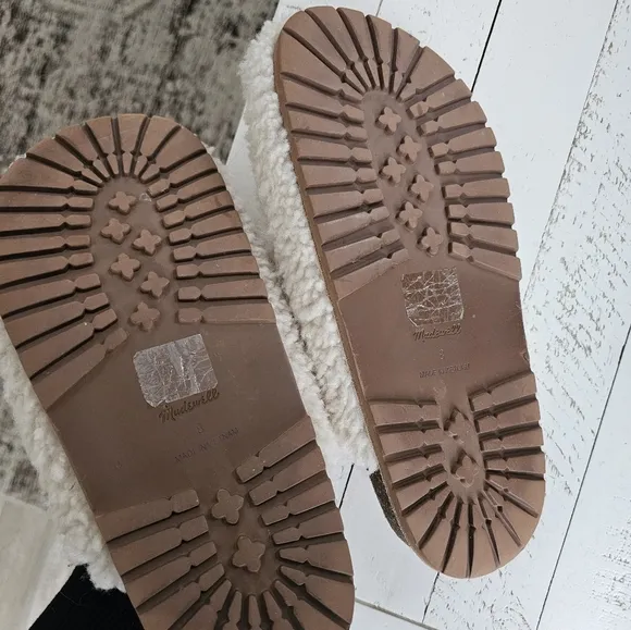 Madewell The Layne Shearling Clog