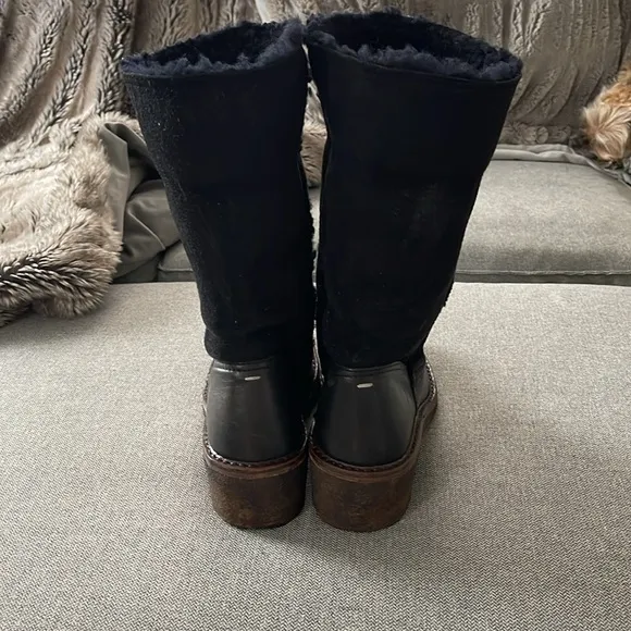 Maison Martin Margiela Leather/ Suede Winter Boots