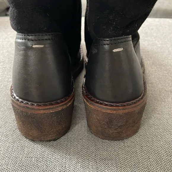 Maison Martin Margiela Leather/ Suede Winter Boots