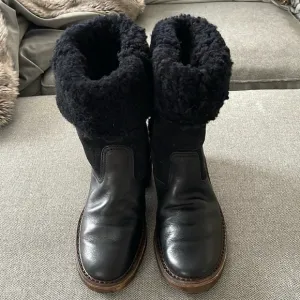 Maison Martin Margiela Leather/ Suede Winter Boots